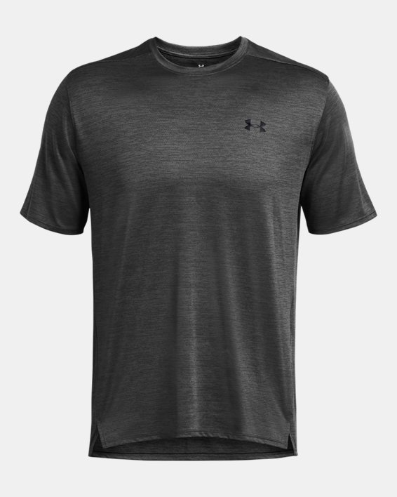 Men's UA Tech™ Vent Short Sleeve, Gray, pdpMainDesktop image number 3